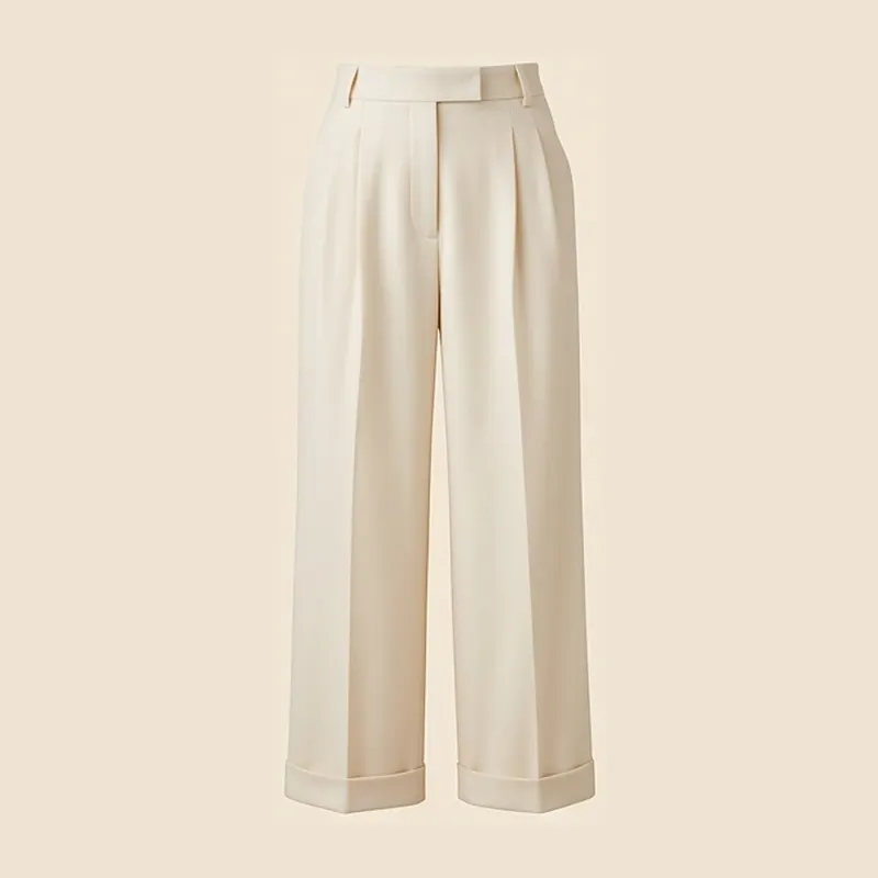 Pantalon Large à Pinces